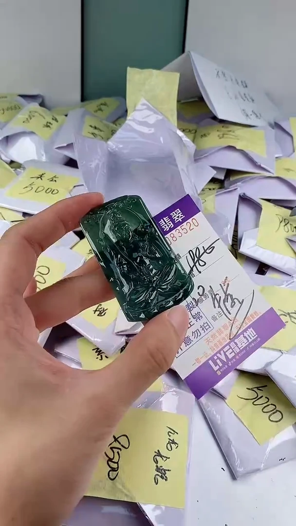 翡翠未镶嵌颈饰