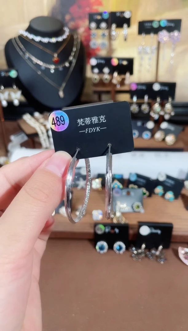 铜合金合成立方氧化锆925银梵489