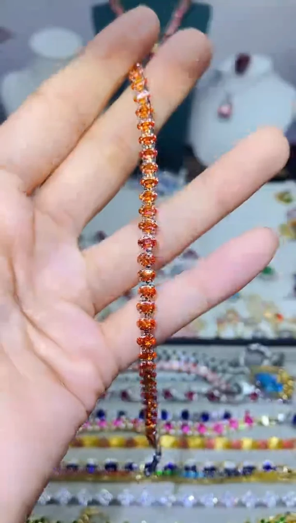 银S925镶嵌戒指烟晶78