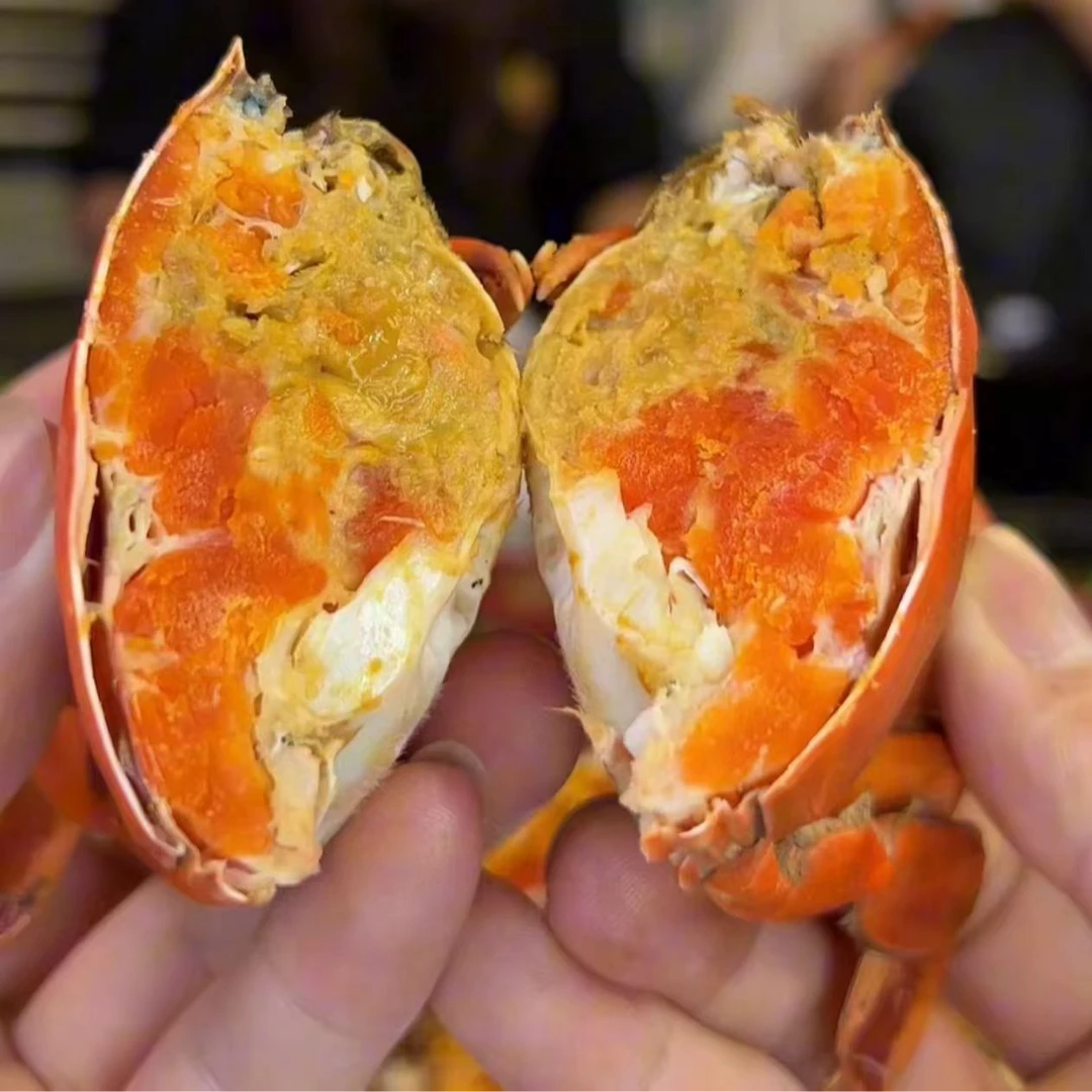 【买3只送3只】青蟹 红膏蟹 螃蟹活发到家 有膏有黄 100-150g/只 XF