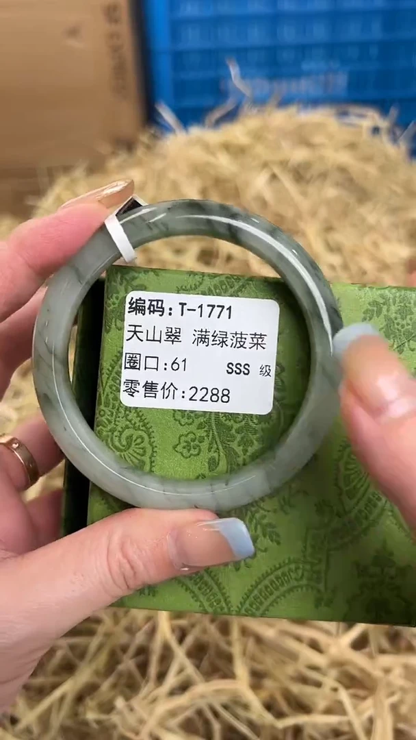 未镶嵌手镯石英质玉T-1771