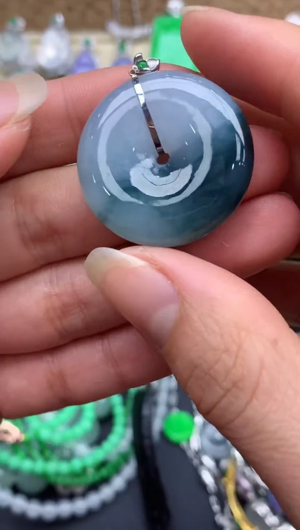 【闪购商品】翡翠颈饰18K金镶嵌189-中国好珍宝