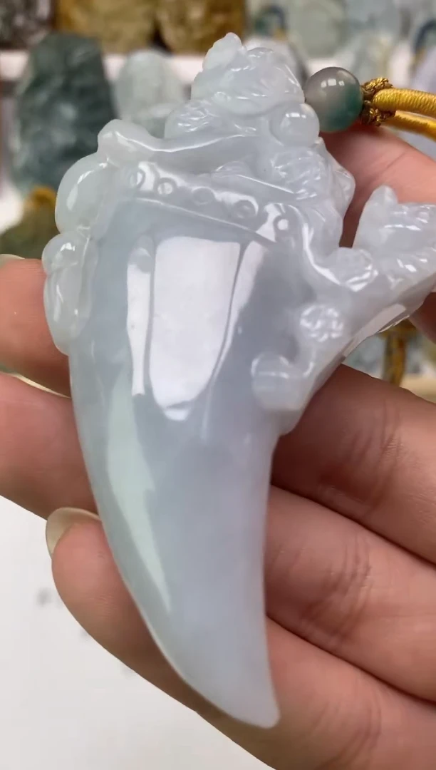 翡翠未镶嵌颈饰保*杯天然翡翠