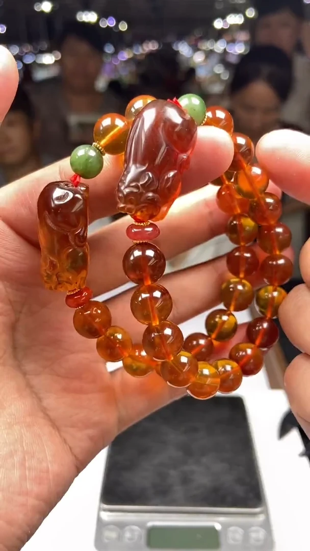 定制琥珀天然琥珀多样性发其一FS008278