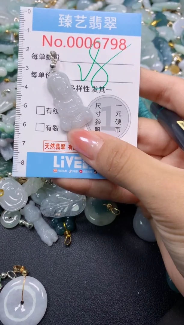 颈饰未镶嵌翡翠6798