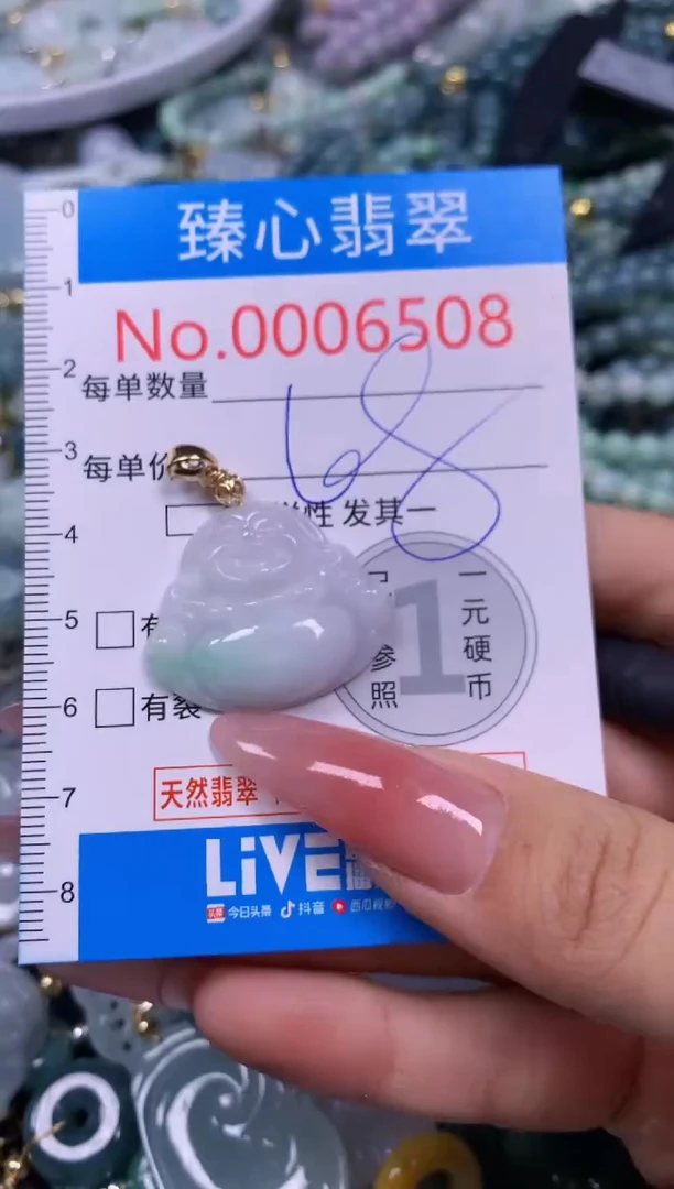 【闪购商品】翡翠颈饰未镶嵌含绳0006508