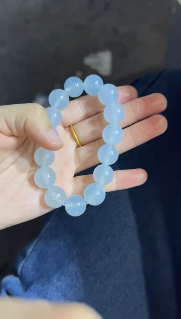 未镶嵌定制翡翠手串