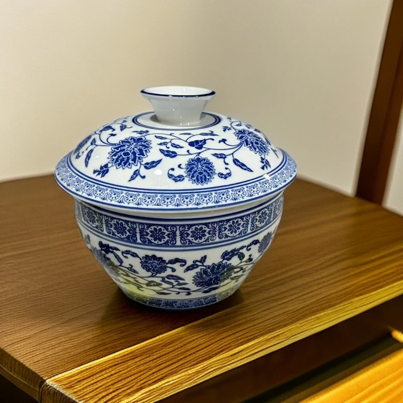 【周总专属】青花猪油罐小号茶叶罐XD
