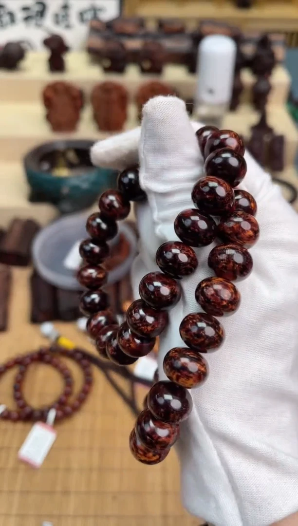 【闪购商品】降真香其他海南红降10*13算盘单圈