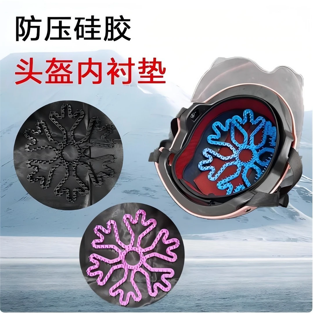 电动摩托车头盔内衬垫不压头发防压发型神器半盔填充透气夏季通用