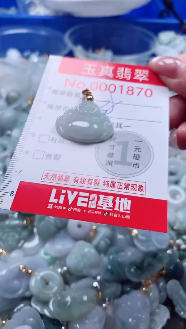 吊坠(不含链)未镶嵌翡翠1870