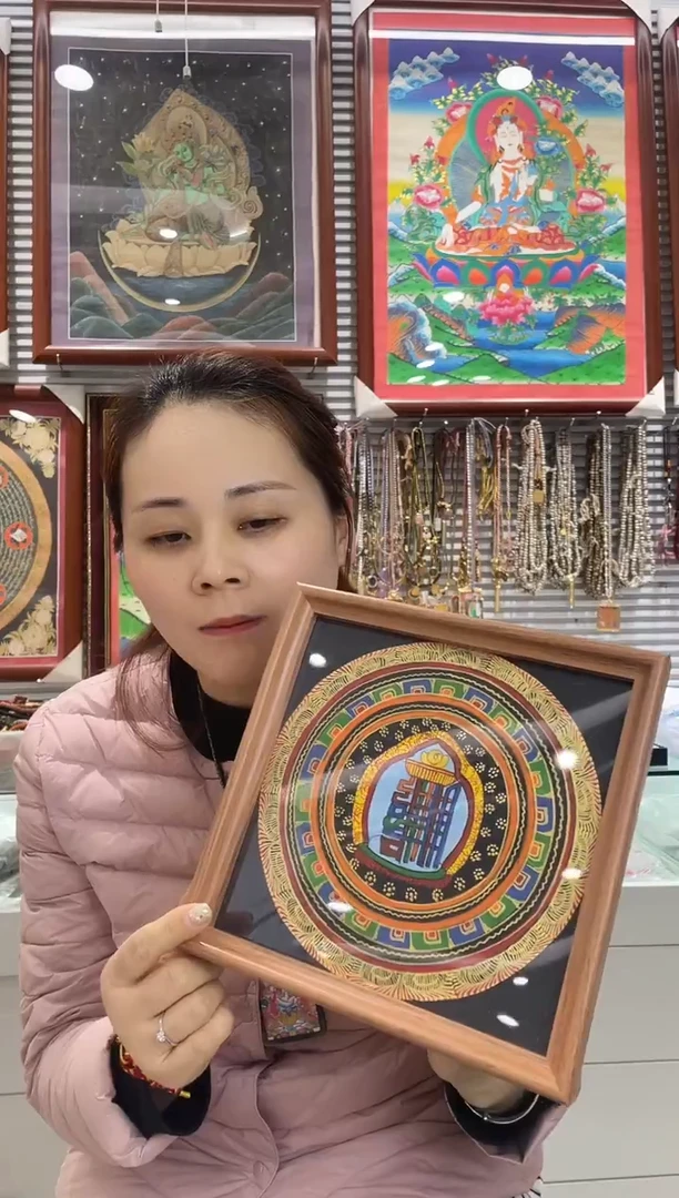 手链纯手绘唐卡（非质量问题不退不换）十相自在