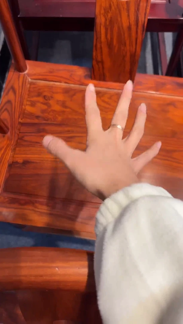 紫檀木类端景台福利圈椅3张