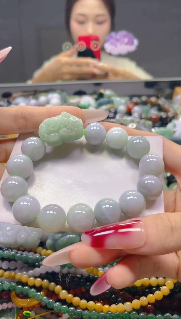 颈饰未镶嵌翡翠13MM/D/翡翠A货，一件也是批发价