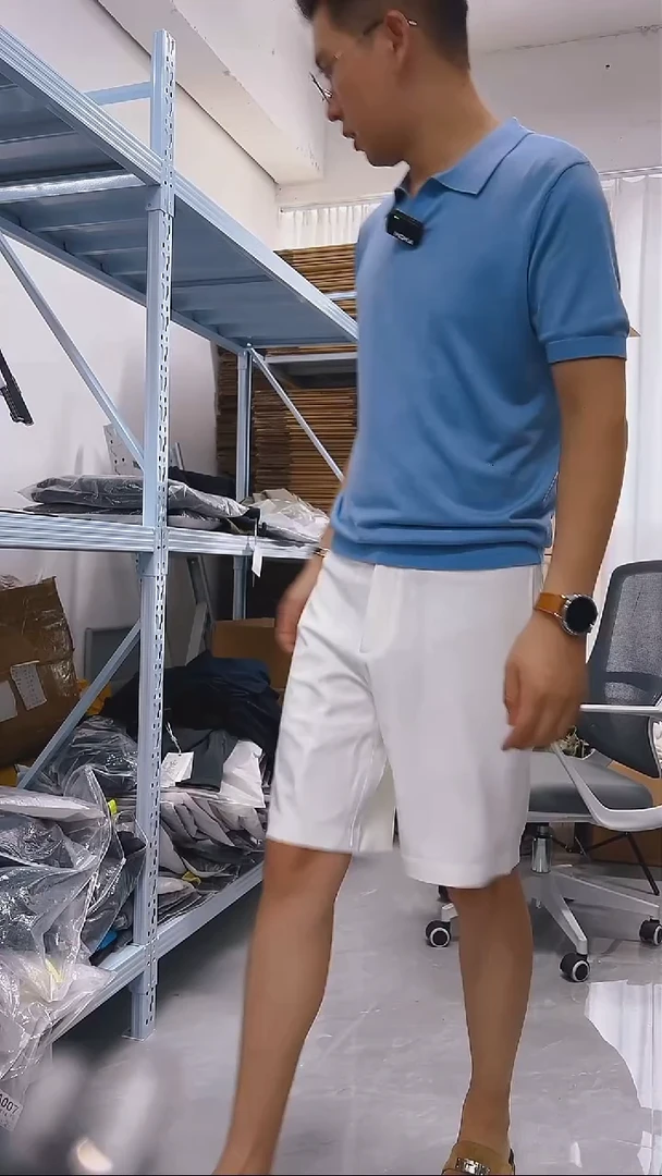 贝壳扣长袖衬衣M码男士商务休闲A301