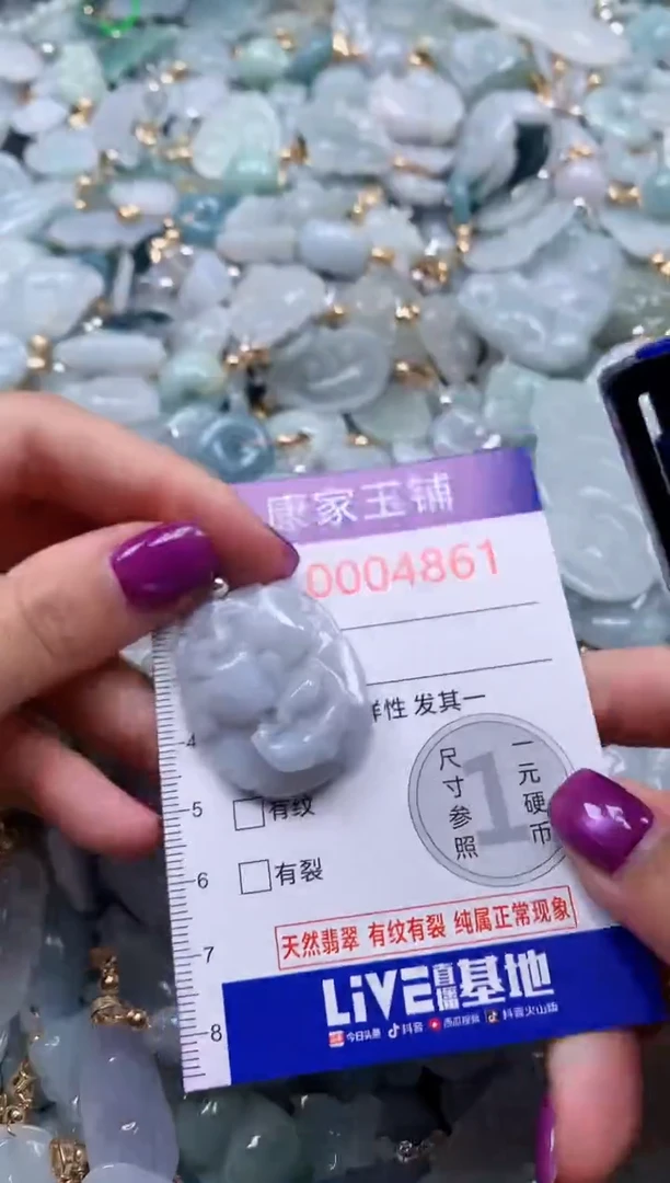 颈饰未镶嵌翡翠4861