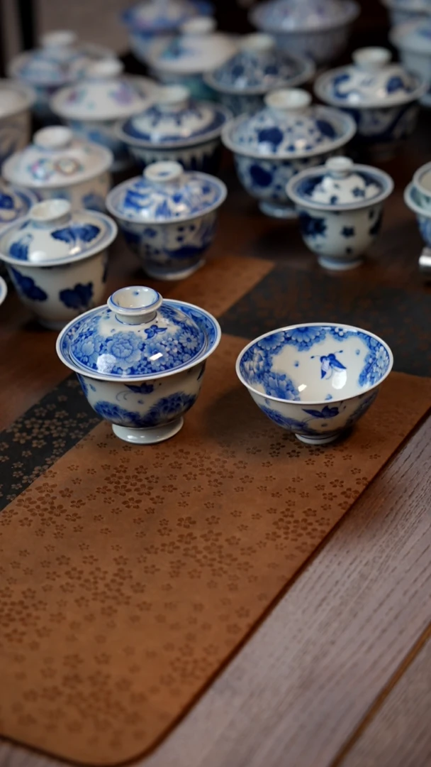 【闪购商品】万花盖碗＋ 杯11111111