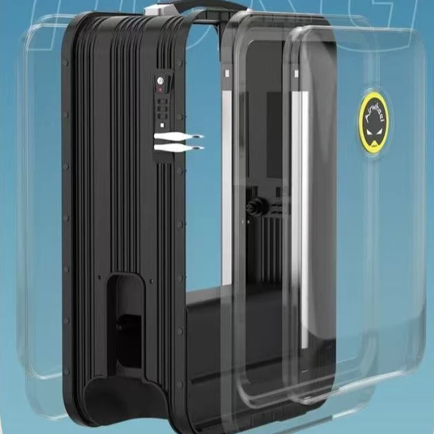 20英寸轻便旅行箱包SE3骑行行李箱旅行登机箱智能骑行代步拉杆箱