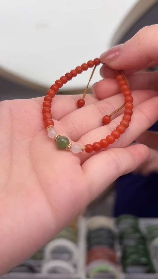 南红玛瑙手串未镶嵌-03（多样性发货 发其一）