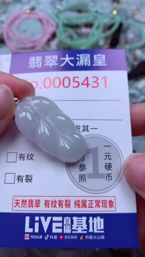 吊坠(不含链)未镶嵌翡翠5431