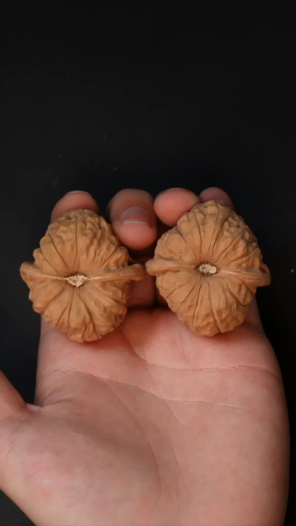 把件文玩核桃南瓜墩随机