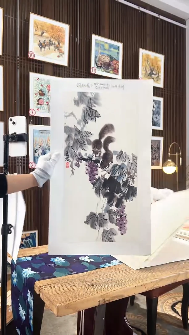 版画耿玉琨名章限量版画S