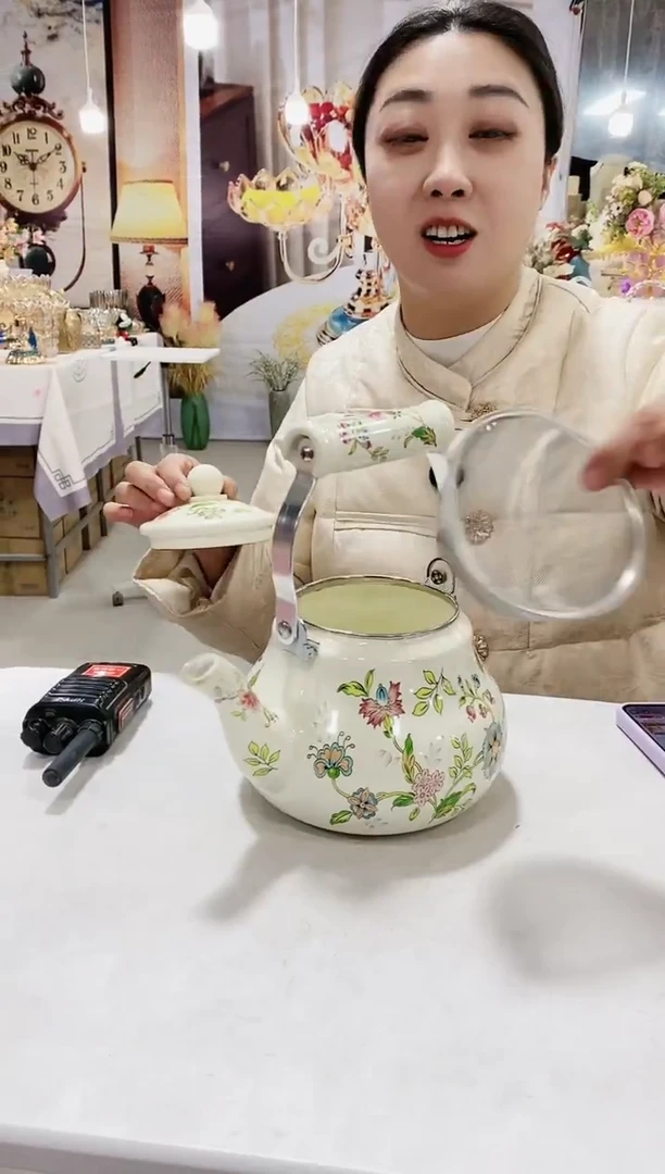 搪瓷水壶一个【尾货微瑕】