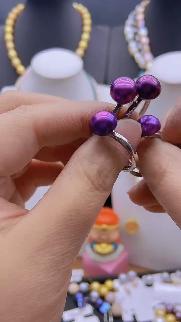 淡水珍珠未镶嵌颈饰1