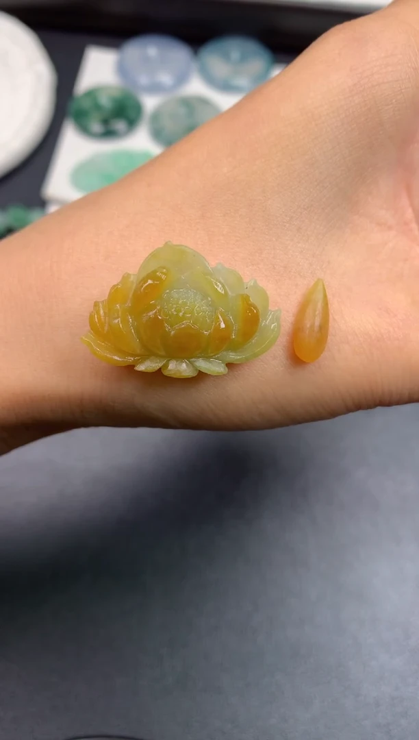 未镶嵌定制翡翠0735034583（18*29*7）