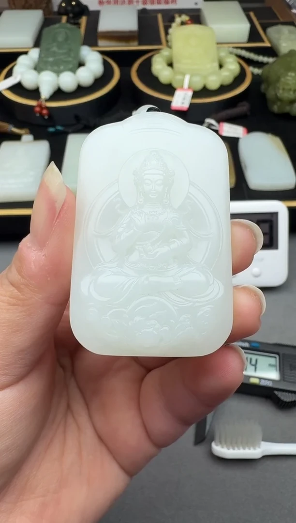 颈饰未镶嵌和田玉4