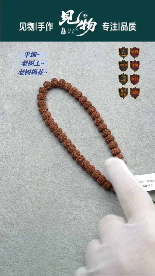 吊坠金刚菩提.8.8-9定制级粗筋平头细纹