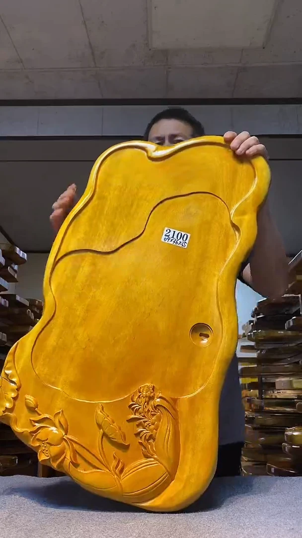 实木茶盘 一物一拍(不含配件）