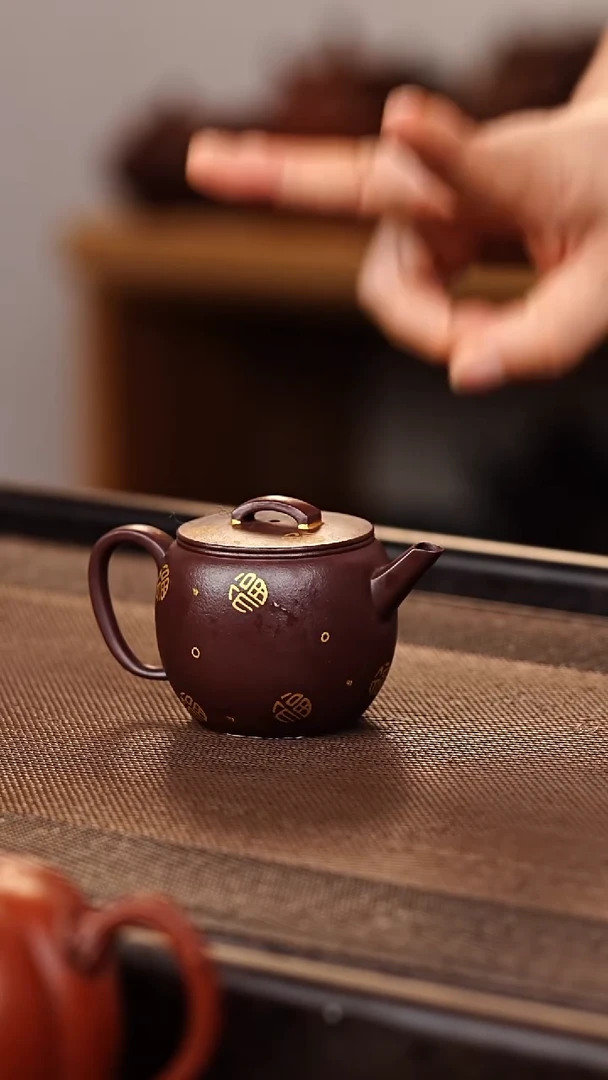 茶壶紫砂原矿紫砂壶