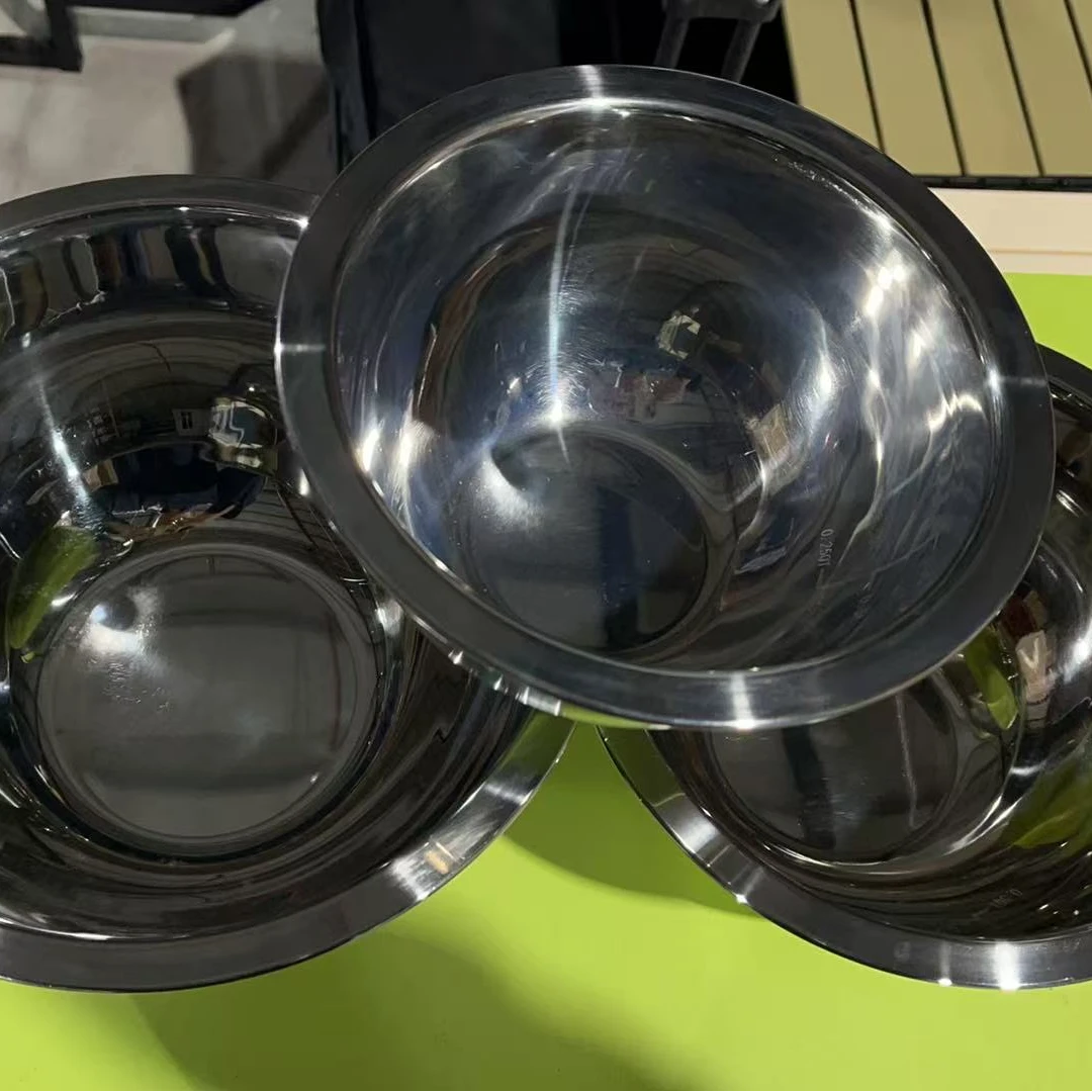 不锈钢盆食品级304加厚平底汤盆家用饭盆小铁盆子304汤碗厨房小碗