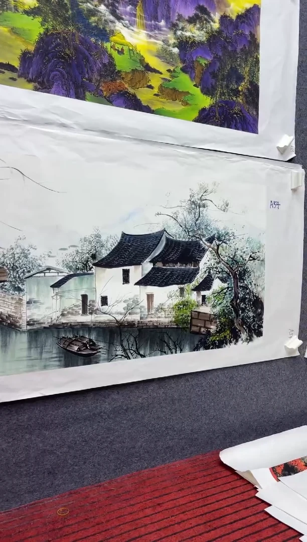 悦白书画年画年画A54