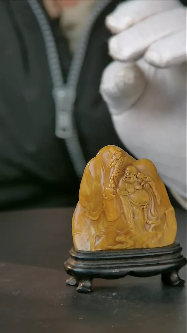 寿山石印石寿山石一物一拍