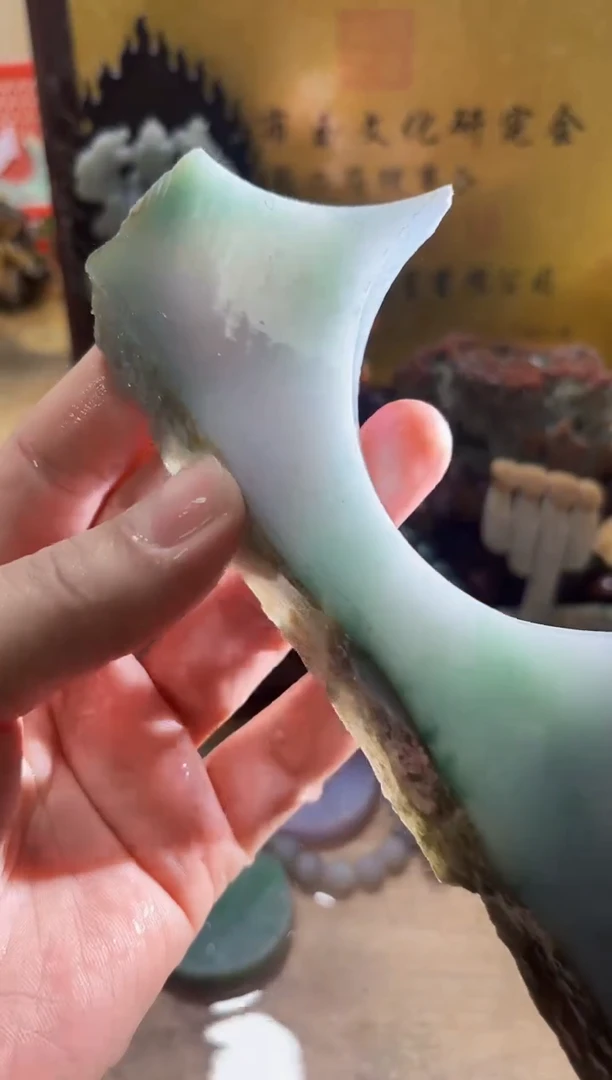 未镶嵌挂件翡翠A货常星8089