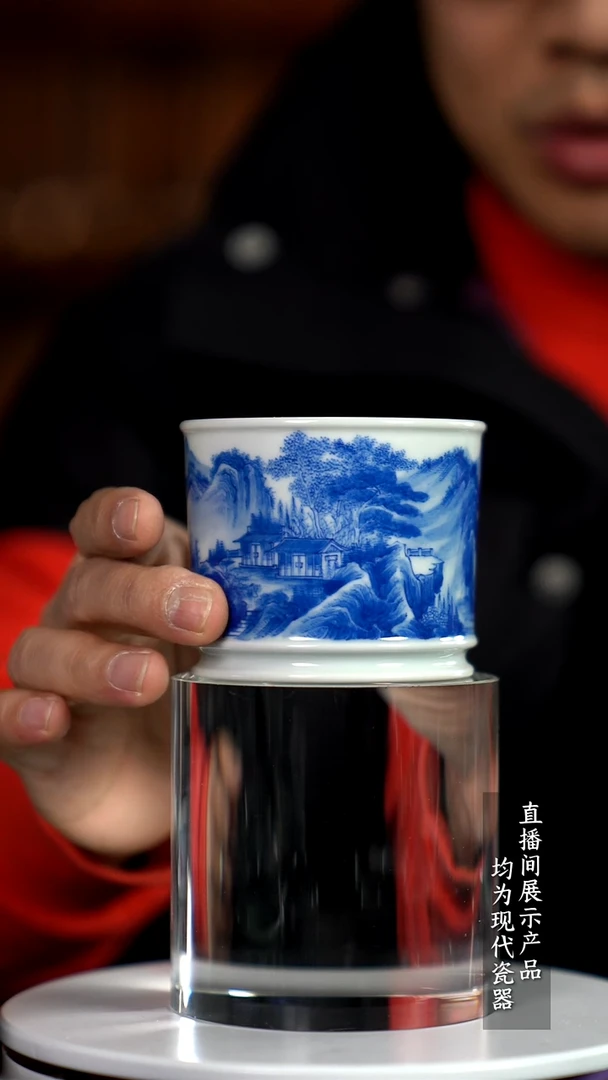 Y112诚意十足的直播间 茶具