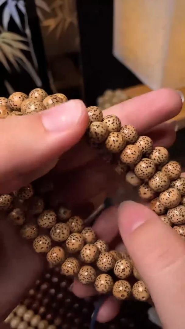 吊坠星月菩提精工级陈籽8正圆福利款长串（B）