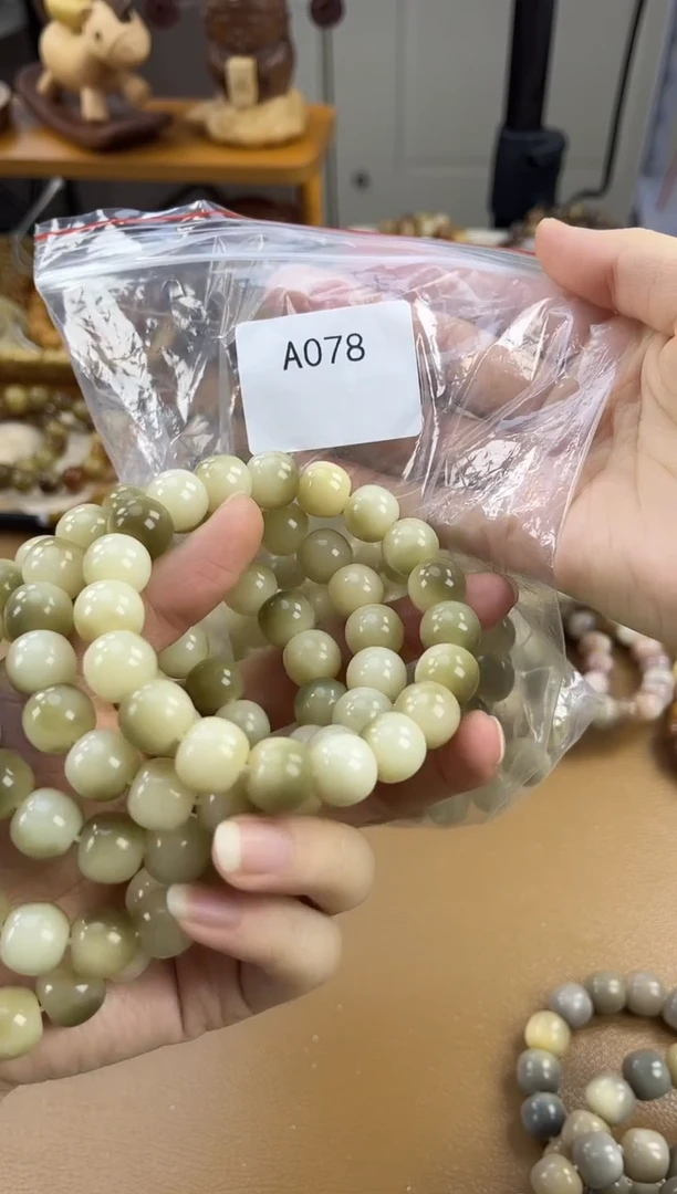 吊坠菩提根/象牙果A078水晶葡萄12mm