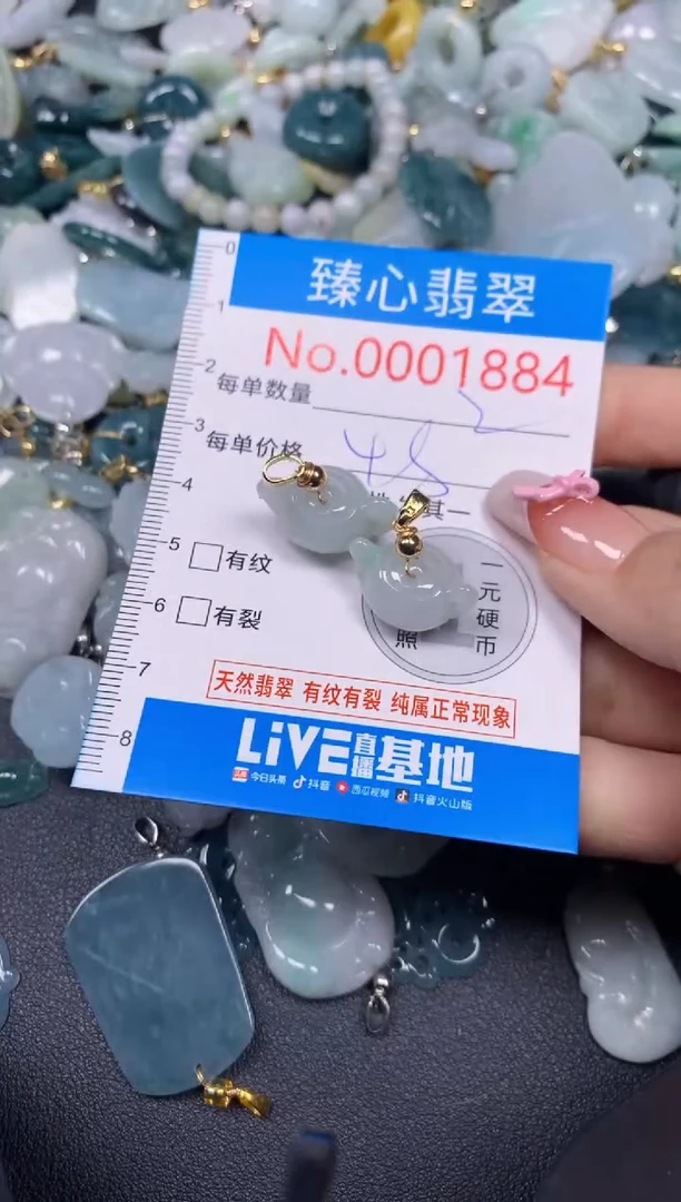 【闪购商品】翡翠颈饰未镶嵌含绳0001884