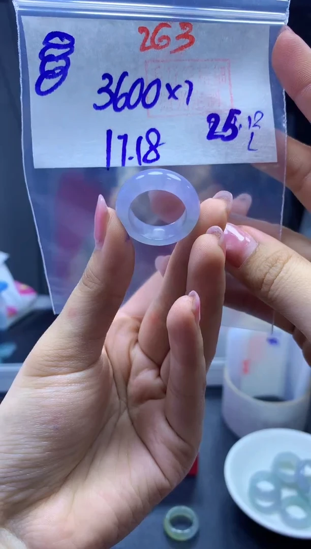未镶嵌定制翡翠?*?戒圈#3600元-毛货需精细抛光