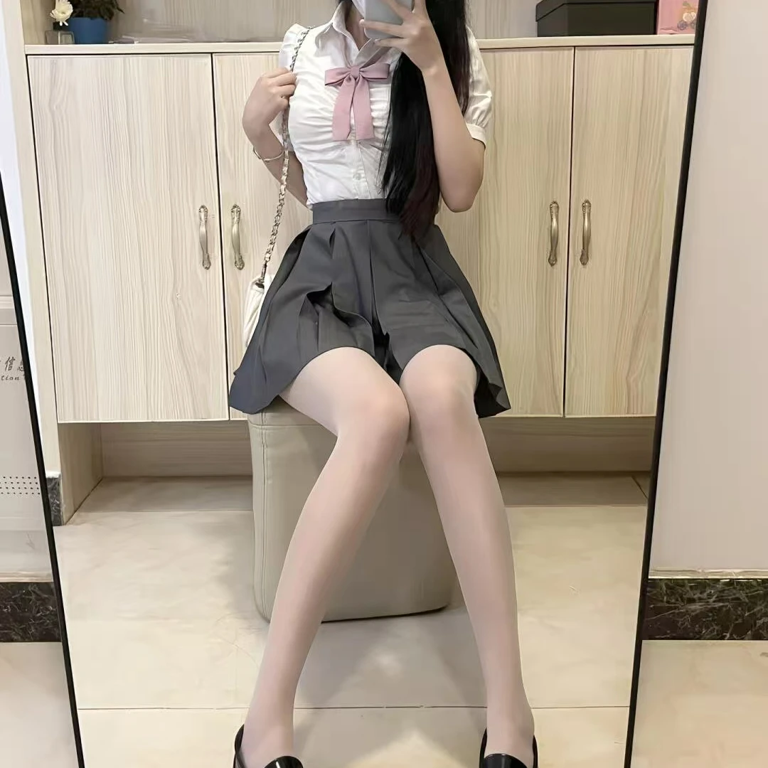 纯欲黑丝一次性成人百搭易撕网红连体白色丝袜连脚薄