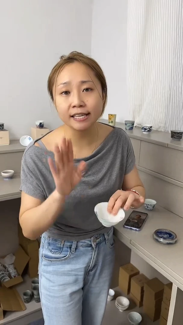 景德镇高温瓷荷塘月色