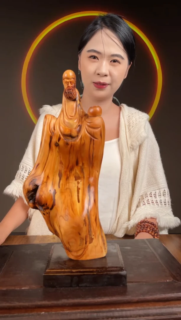 柏木（崖柏）手工摆件,先抢先得!235