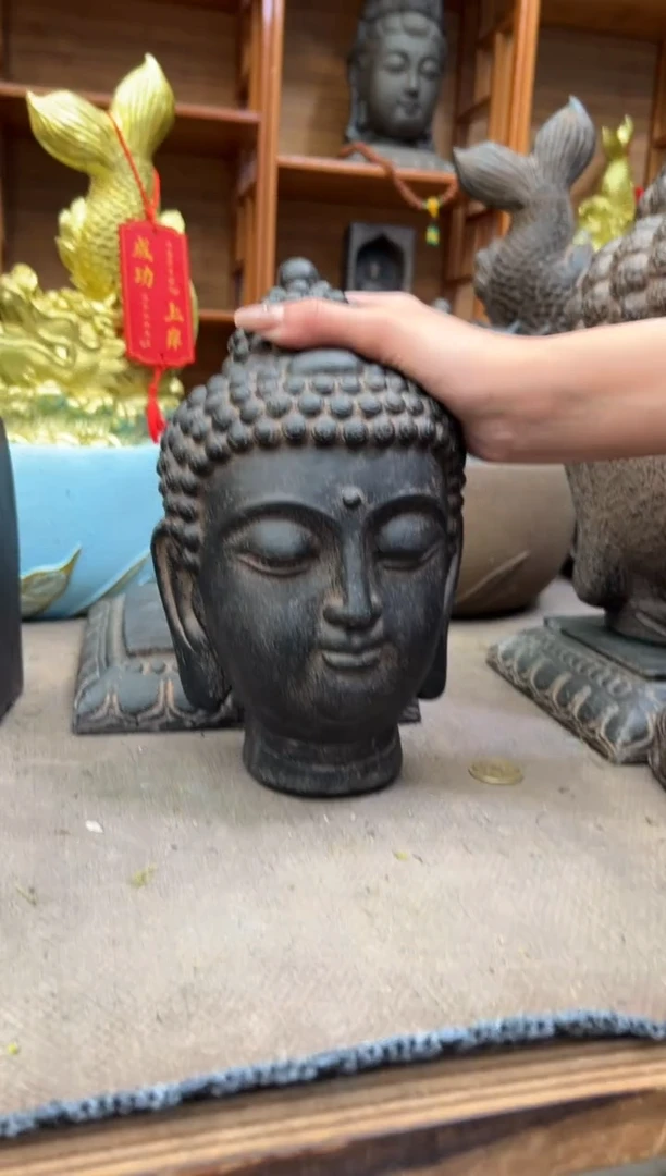 陶土【火山泥】小佛首