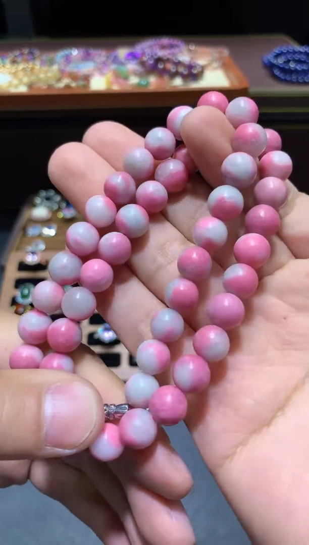 【闪购商品】蔷薇辉石颈饰未镶嵌K164