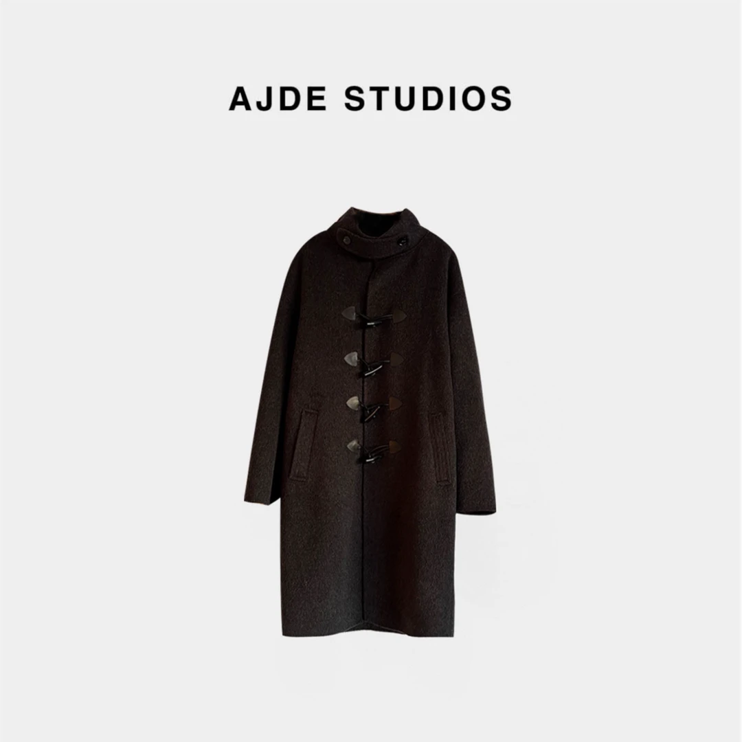 AJDE｜哈佛牛角扣大衣 QZ