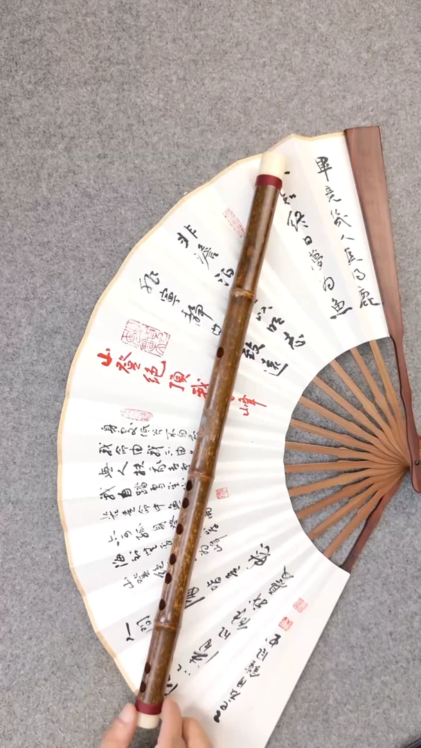 紫竹 默鸣竹笛珍藏款大漆紫竹笛G调福利品