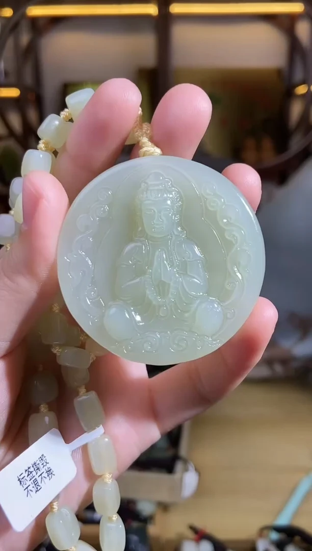 颈饰未镶嵌和田玉1